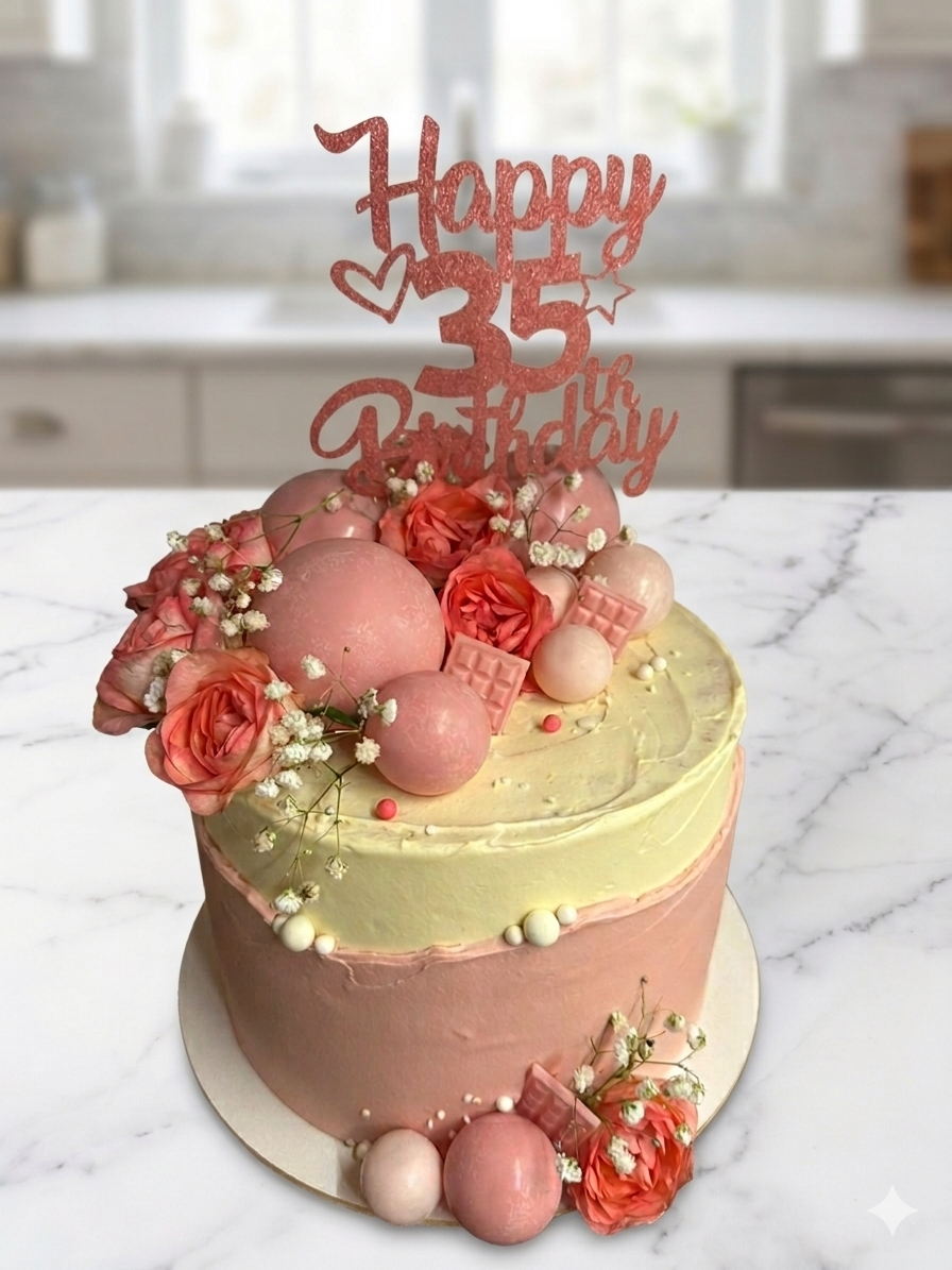 Buttercreme Drip-Cake